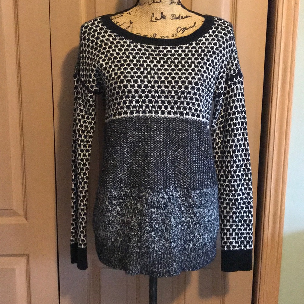 American Eagle Sweater Boyfriend Cable Knit